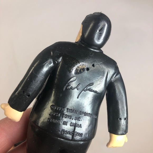 1997 WWF Just Toys Bend-Ems Undertaker Mankind Paul Bearer Wrestling Figs - Picture 15 of 16
